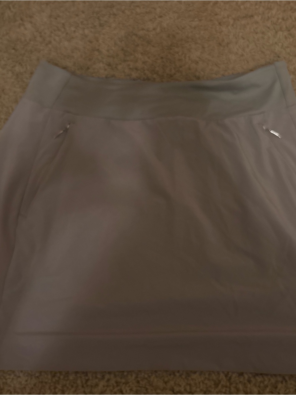 Athleta Light Gray Pencil Skirt